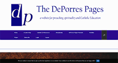 Desktop Screenshot of deporres.net